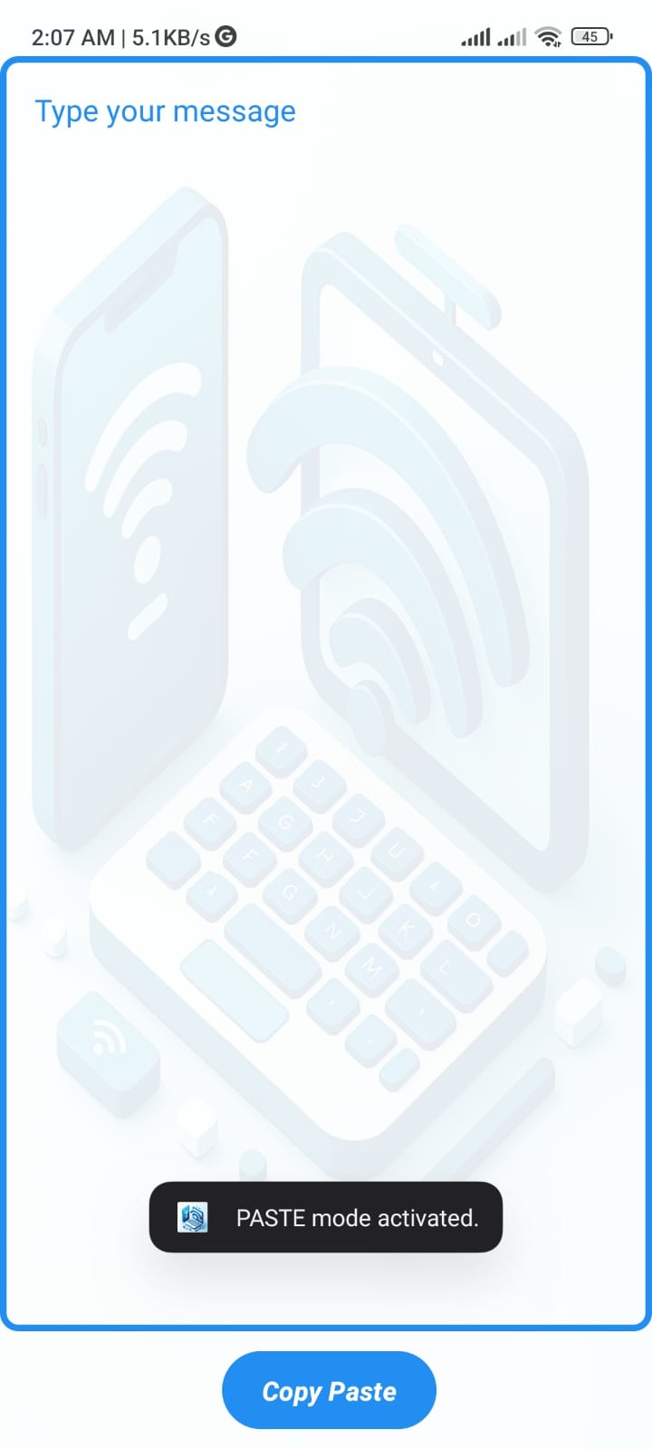 Air Type Connection